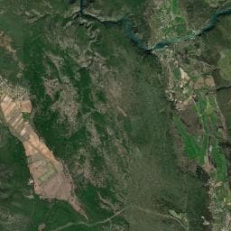 Vue aérienne des environs de Le Troumpetoun