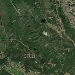 Vue aérienne des environs de Aire de repos à Baudinard-sur-Verdon