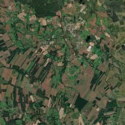 Vue aérienne des environs de Aire de camping-car à Bastennes