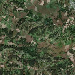 Vue aérienne des environs de Yourtes Lacroutz