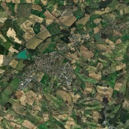 Vue aérienne des environs de Aire de Rudelle
