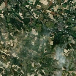 Vue aérienne des environs de Aire de camping-car à Vielmur-sur-Agout