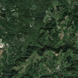 Vue aérienne des environs de Abri de l'arboretum de Cambunes