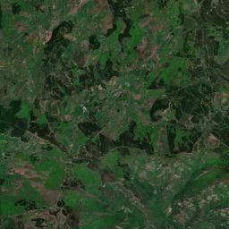Vue aérienne des environs de La Rive - Cambon-et-Salvergues