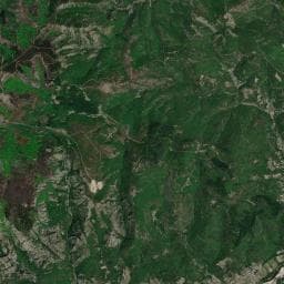 Vue aérienne des environs de Le Hameau de La Fage