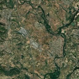 Vue aérienne des environs de L'Affenage