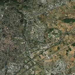 Vue aérienne des environs de Camping Le Floréal