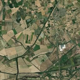 Vue aérienne des environs de PitStop MotoCamp