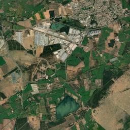 Vue aérienne des environs de La Chapelette