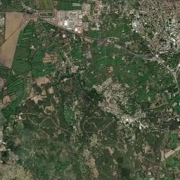 Vue aérienne des environs de Bivouac à Cornillon-Confoux