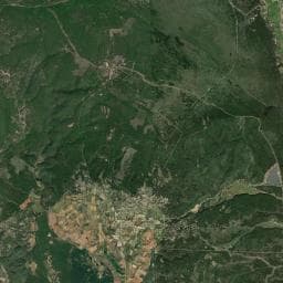 Vue aérienne des environs de Les Eouvières