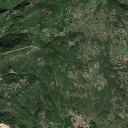 Vue aérienne des environs de La Tuquette