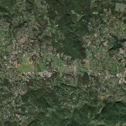 Vue aérienne des environs de Les Prairies
