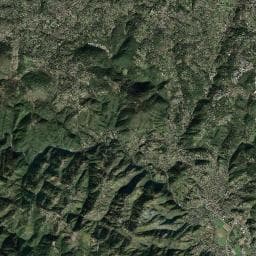 Vue aérienne des environs de Le Parc des Monges