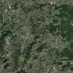 Vue aérienne des environs de Aire du Picolaret
