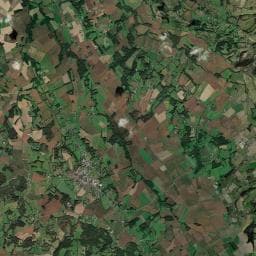 Vue aérienne des environs de Aire de camping-car à Arzacq-Arraziguet
