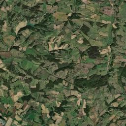 Vue aérienne des environs de Camping Saint Fris