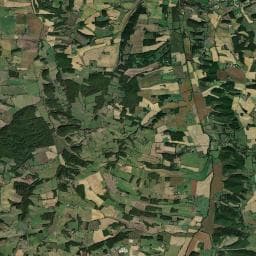 Vue aérienne des environs de Domaine de Calabel