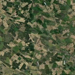 Vue aérienne des environs de CAMPING MUNICIPAL DE L'ORME BLANC