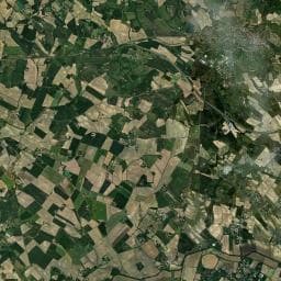 Vue aérienne des environs de Puylaurens Borne de Services