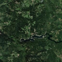 Vue aérienne des environs de Terrasse couverte de Vintrou