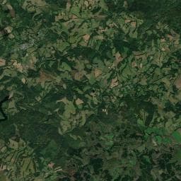 Vue aérienne des environs de Aire de camping-car à Lamontélarié (2)