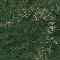 Vue aérienne des environs de Le Baous
