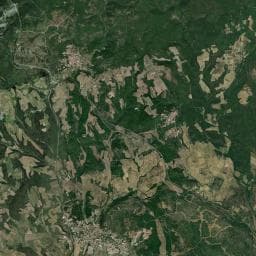 Vue aérienne des environs de Les Mélias