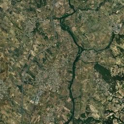 Vue aérienne des environs de Aire de Paulhan