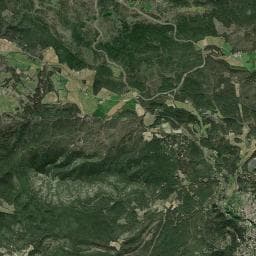Vue aérienne des environs de Les Pouverels