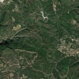 Vue aérienne des environs de Aire de repos à Fayence