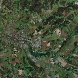 Vue aérienne des environs de Aire du Haut de Départ