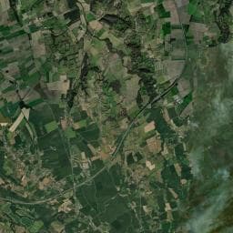 Vue aérienne des environs de Aire du Béarn Vert et Or