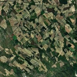 Vue aérienne des environs de Camping Saint-Martin