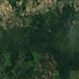 Vue aérienne des environs de cabane chasseurs