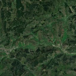 Vue aérienne des environs de Maison forestière des Thérondels