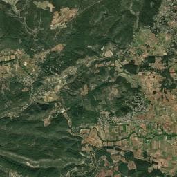 Vue aérienne des environs de Camping Le Grand Jardin
