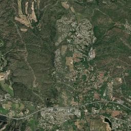Vue aérienne des environs de Lei Suves