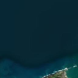 Vue aérienne des environs de Camping Juantcho