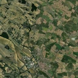 Vue aérienne des environs de Aire de Renneville