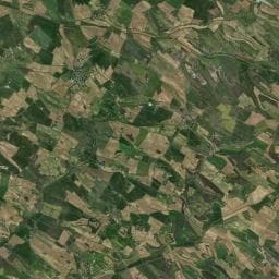 Vue aérienne des environs de Domaine Saint-Laurent