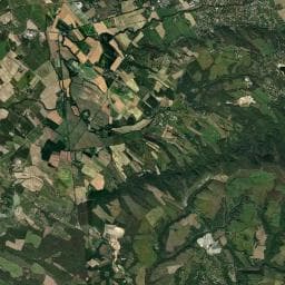 Vue aérienne des environs de Les Armengauds