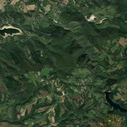 Vue aérienne des environs de Parking Berniquaut - Soreze