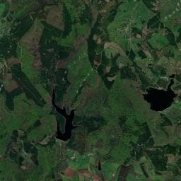 Vue aérienne des environs de Cabane de Fontchaude