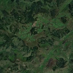 Vue aérienne des environs de Cabane de Mourière