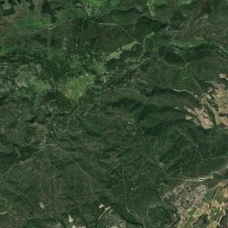 Vue aérienne des environs de Camping Solongo