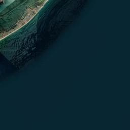Vue aérienne des environs de Camping Aigue Marine
