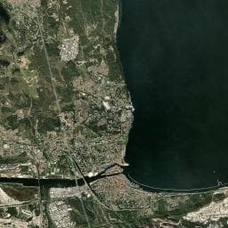 Vue aérienne des environs de Aire de repos à Port-de-Bouc