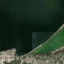 Vue aérienne des environs de Camping Le Jaï