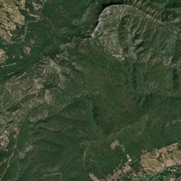 Vue aérienne des environs de Camping la Gantesse